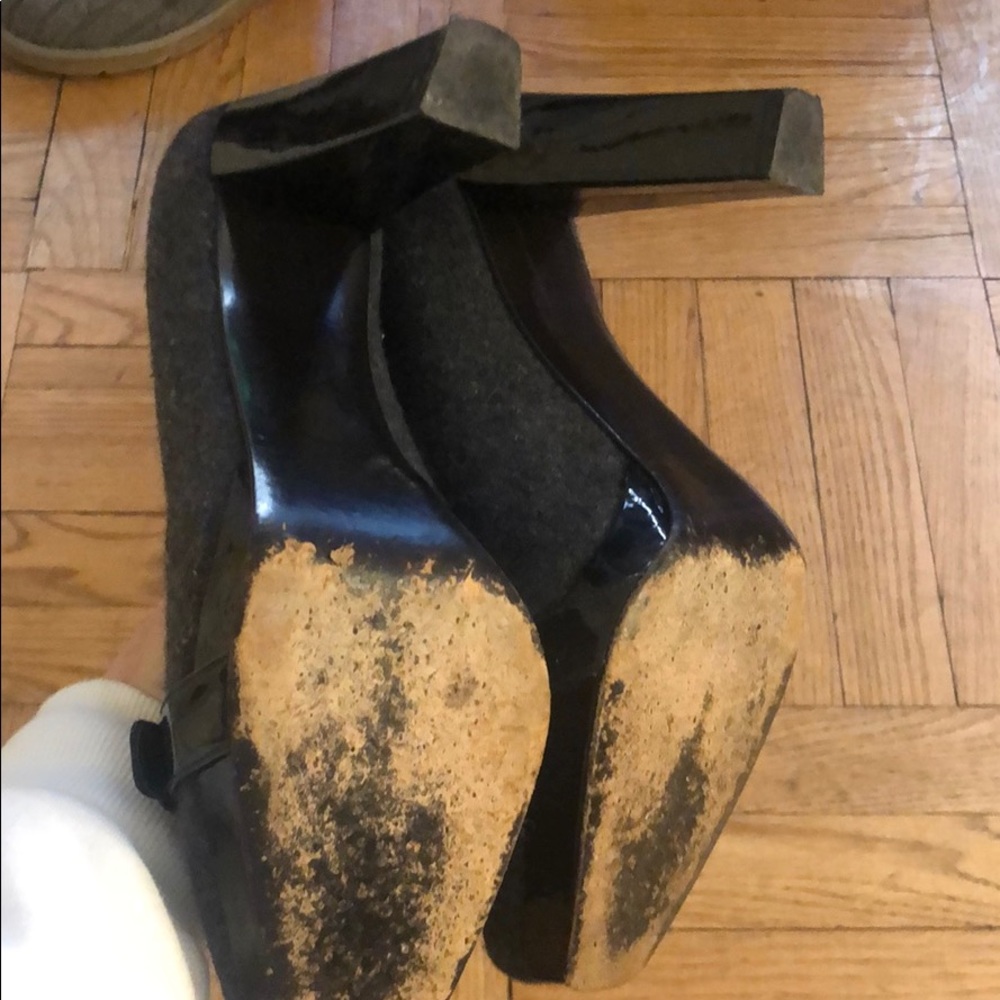 Stuart Weitzman Wool Upper Heels - image 6